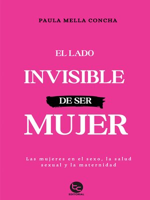 cover image of El lado invisible de ser mujer